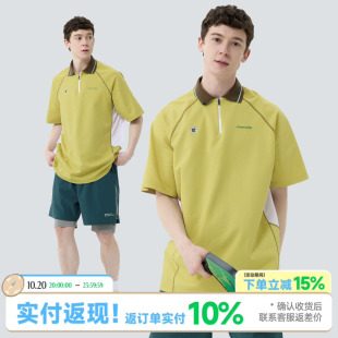 防晒短袖 户外运动吸湿速干凉感UPF50 POLO 新款 WARMTREES2025夏季