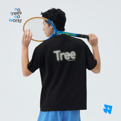 warmtrees虚幻网点Tree印花短袖T恤2026年新款休闲新款