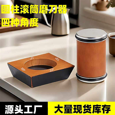 四角度磁吸滚筒磨刀神器金刚石400/1000目可换磨片磨菜刀水果刀