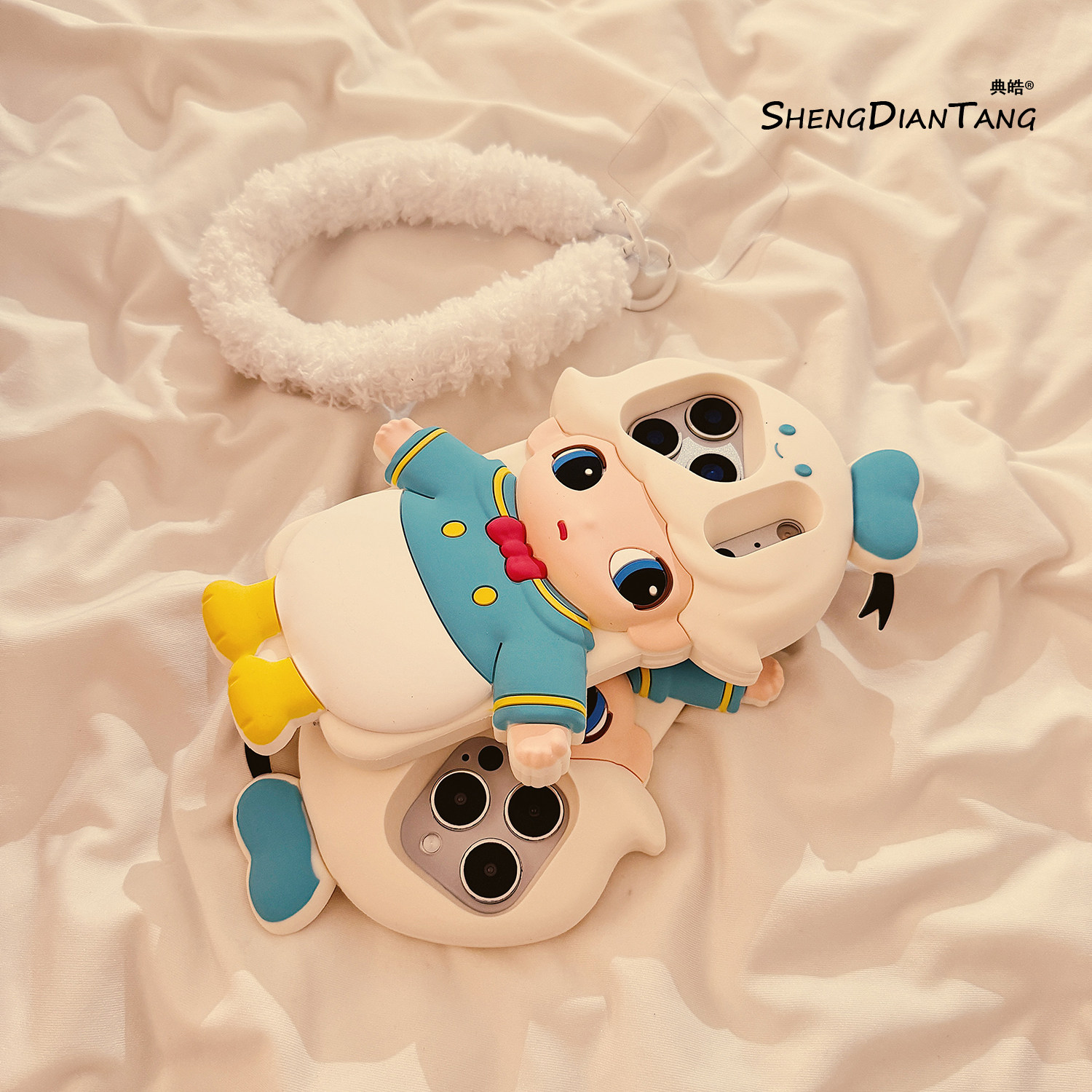 超萌可爱立体唐老鸭适用苹果17ProMax手机壳iphone17新款16pro卡通15创意14女款16promax软硅胶保护套链条,3C数码配件,手机保护套/壳,淘宝优惠券,粉丝福利购,淘宝优惠卷