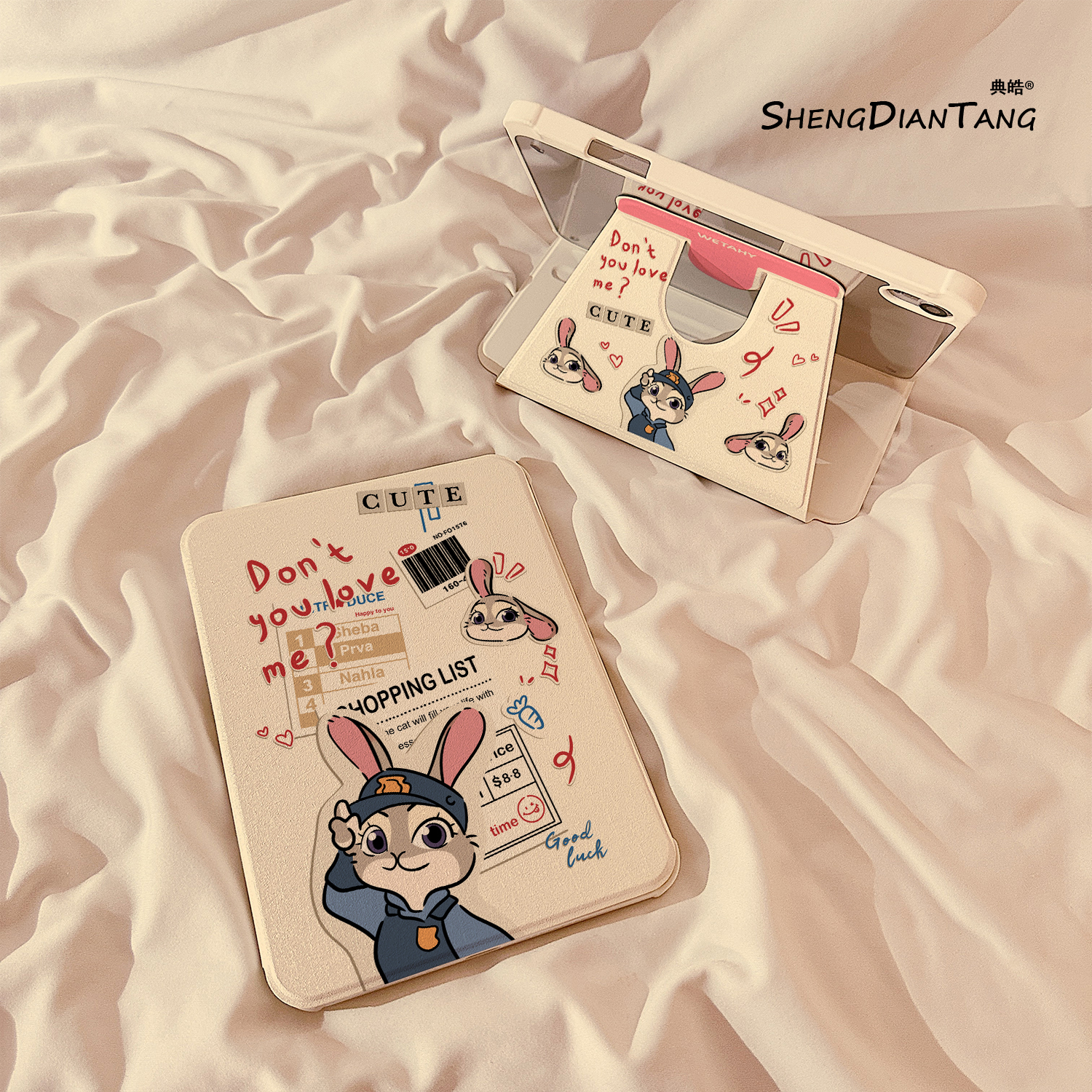 卡通朱迪兔子适用苹果ipad保护套