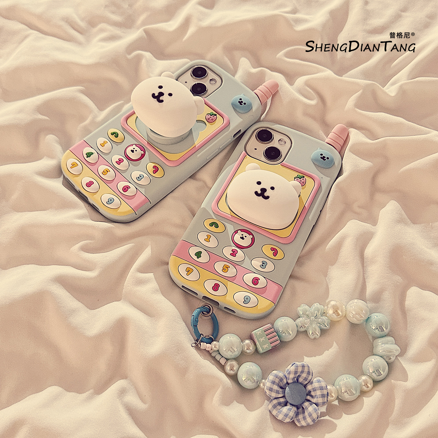 自嘲熊大哥大适用苹果16手机壳