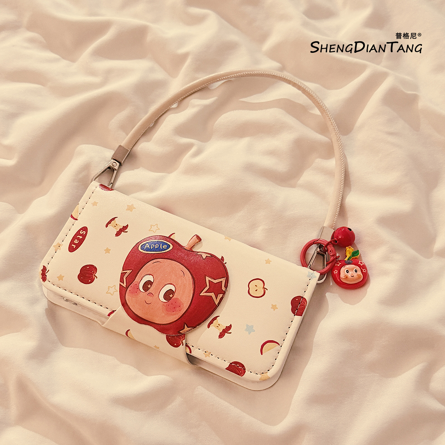 手提苹果星星适用苹果16手机壳