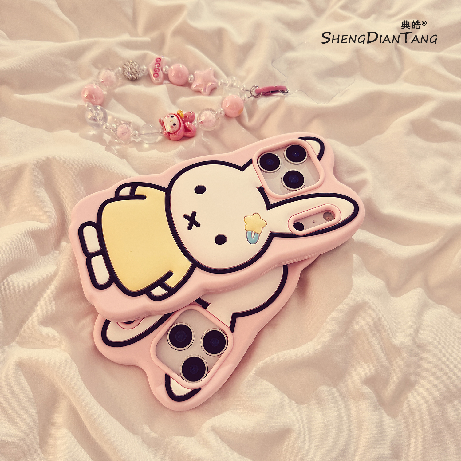 少女可爱米菲兔适用苹果17手机壳