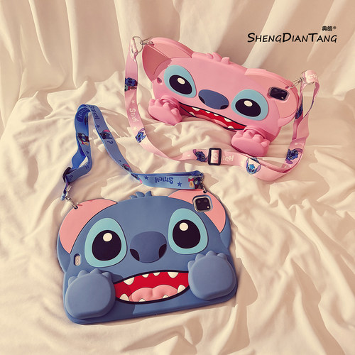 可爱史迪仔适用苹果iPad11保护壳