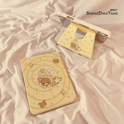 卡通轻松熊适用苹果ipad平板壳