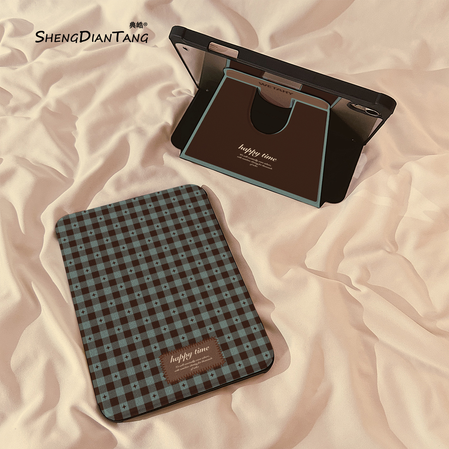 星星海盐格子适用苹果平板套