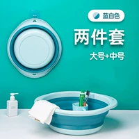 2 куска синего и белого [среда+большой]