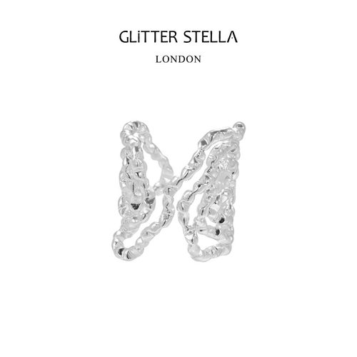 GLITTER STELLA Amara纸塑rose耳骨夹 单只耳环