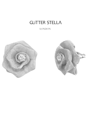 GLiTTER STELLA 梦幻玫瑰 亮钻耳钉