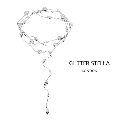 glitterstella超长链项链巴洛克