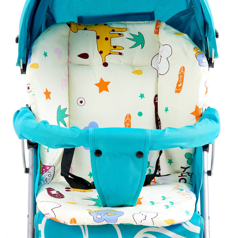 婴儿推车坐垫儿童餐椅棉垫全棉通用宝宝伞车配件手推车童车纯棉垫
