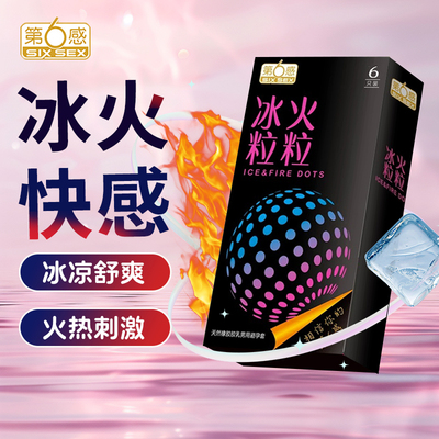 第六感冰感热感冰火一体避孕套