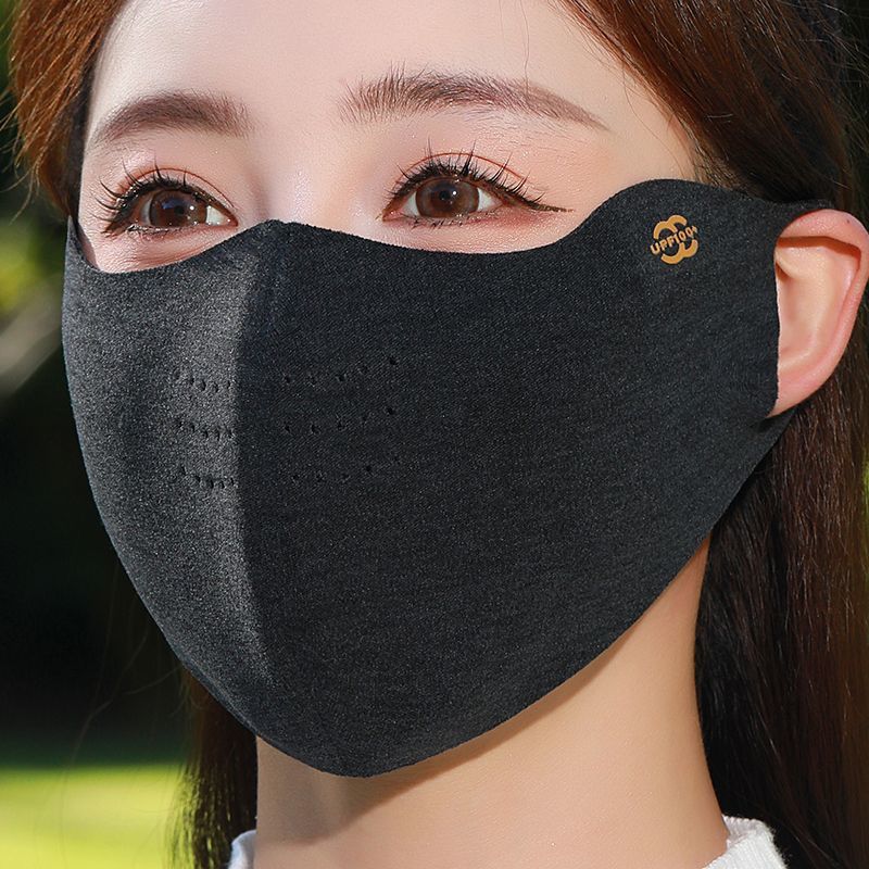 无痕保暖口罩女秋冬百搭2025新款高颜值加厚防风寒骑行面罩男透气