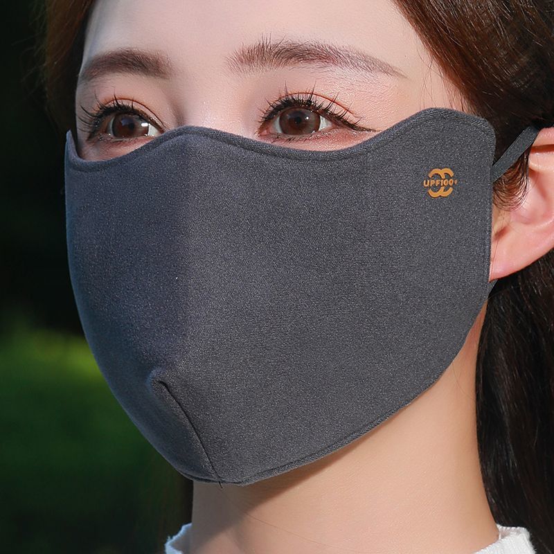 新款大码骑行保暖口罩女冬季加厚防寒透气护眼角防风面罩显脸小男