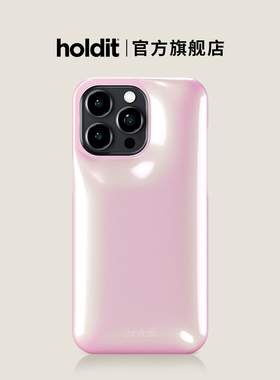 holdit泡芙手机壳Puffy适用苹果iPhone16/15 Pro Max蓬蓬软壳纯色全包保护套防摔硅胶ins网红欧美时尚潮羽绒