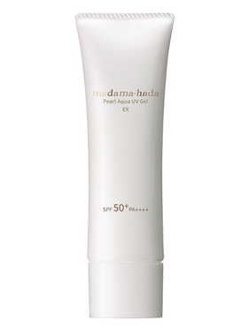 真珠肌养肤珍珠多效防晒啫喱50g妆前乳uv隔离霜SPF50+温和madama