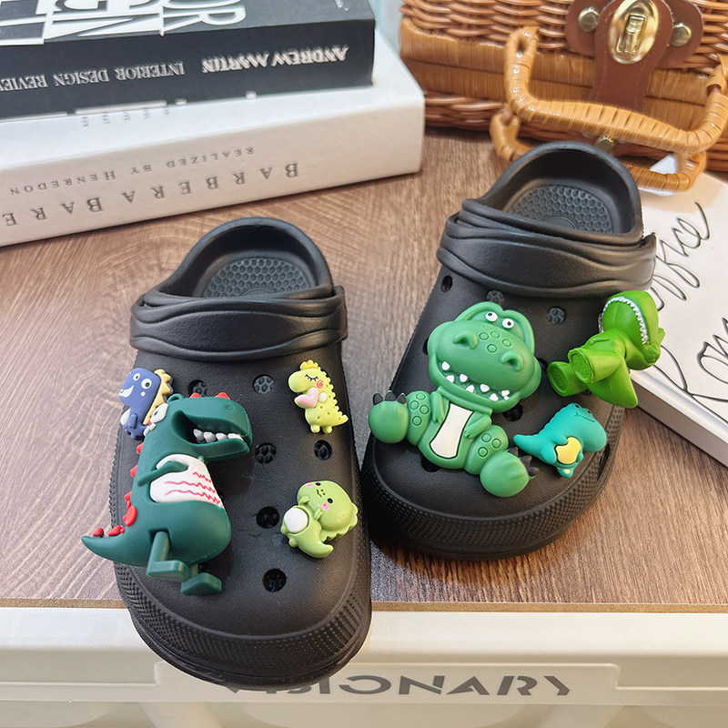 儿童洞洞鞋男款女款中大童夏季外穿一脚蹬2025新款家居好看凉拖鞋,童鞋/婴儿鞋/亲子鞋,儿童洞洞鞋,淘宝优惠券,粉丝福利购,淘宝优惠卷