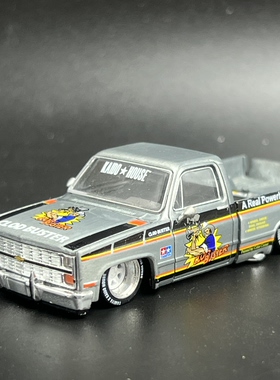 KAIDO HOUSE Minigt 1:64 雪佛兰皮卡silverado 130 清漆合金车模