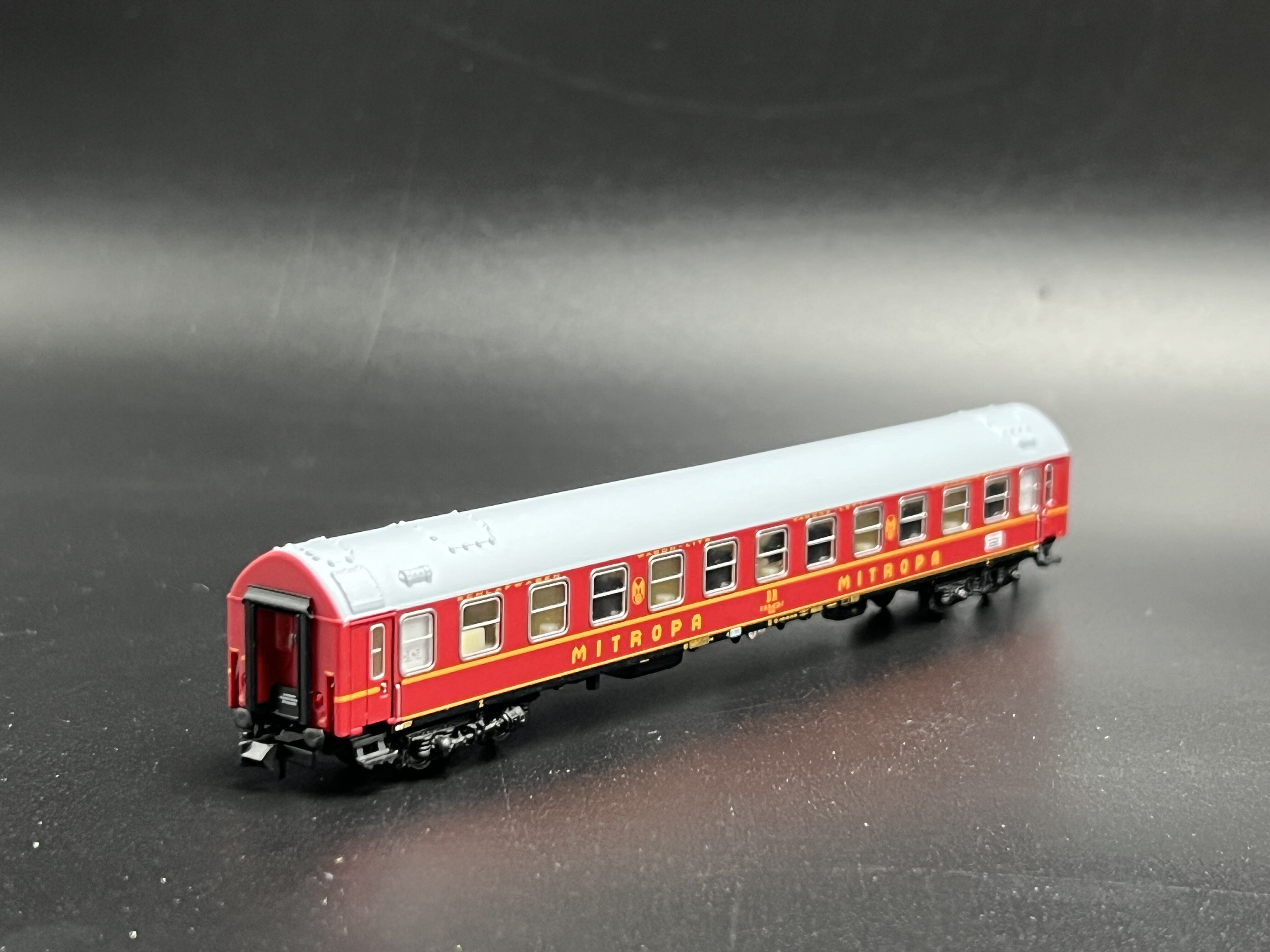 N比例 1:160 Arnold 德国 DR 列车 火车车厢铁路模型 HN4423-1 单