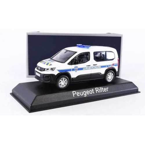 诺威尔 Norev 1:43 标致 Peugeot Rifter 2019 警车 合金汽车模型