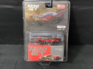 MINIGT 1:64 阿斯顿马丁 女武神 Valkyrie 红色挂卡 合金汽车模型