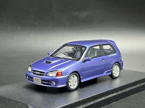 Hi Story 1:43 丰田小福星 Starlet Glanza EP91 1996 树脂车模型