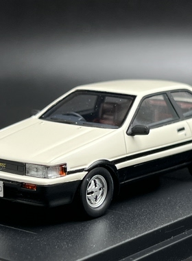 Hi-Story 1:43 丰田 雷凌 COROLLA LEVIN 1983 树脂汽车模型 白色