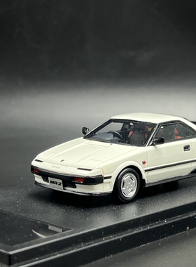 Hi -story 1/43 丰田 MR2 G-Limited 1984 树脂汽车模型 白色散包