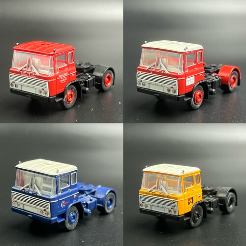 BREKINA 1/87 达夫 DAF FT 2600 货柜 卡车 牵引车拖头  汽车模型