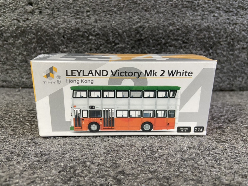 Tiny 微影 1/110 利兰胜利二型 L34 香港巴士 合金汽车模型