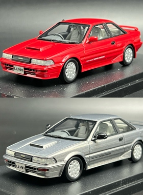 Hi-story 1:43 丰田 卡罗拉 AE92 COROLLA LEVIN 1987 树脂车模型
