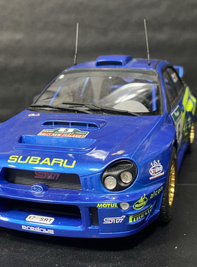 Topmarques 1/18 斯巴鲁 翼豹 Impreza S7 WRC拉力赛车树脂车模型