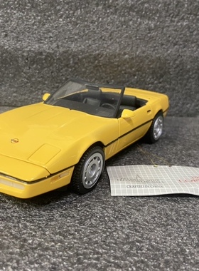 富兰克林 1/24 雪佛兰 克尔维特 Franklin Mint Corvette合金车模