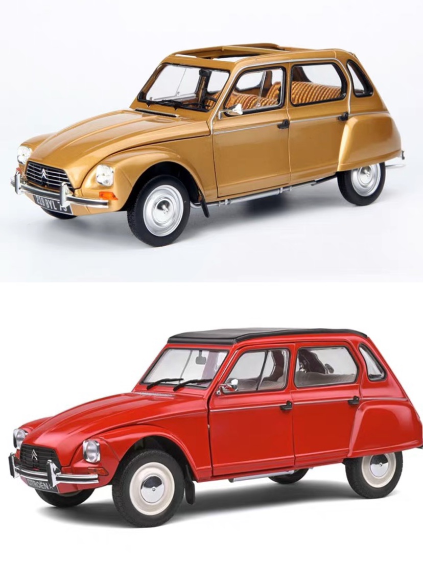 NOREV 诺威尔 1:18 雪铁龙 Citroen Dyane 6  仿真合金汽车模型