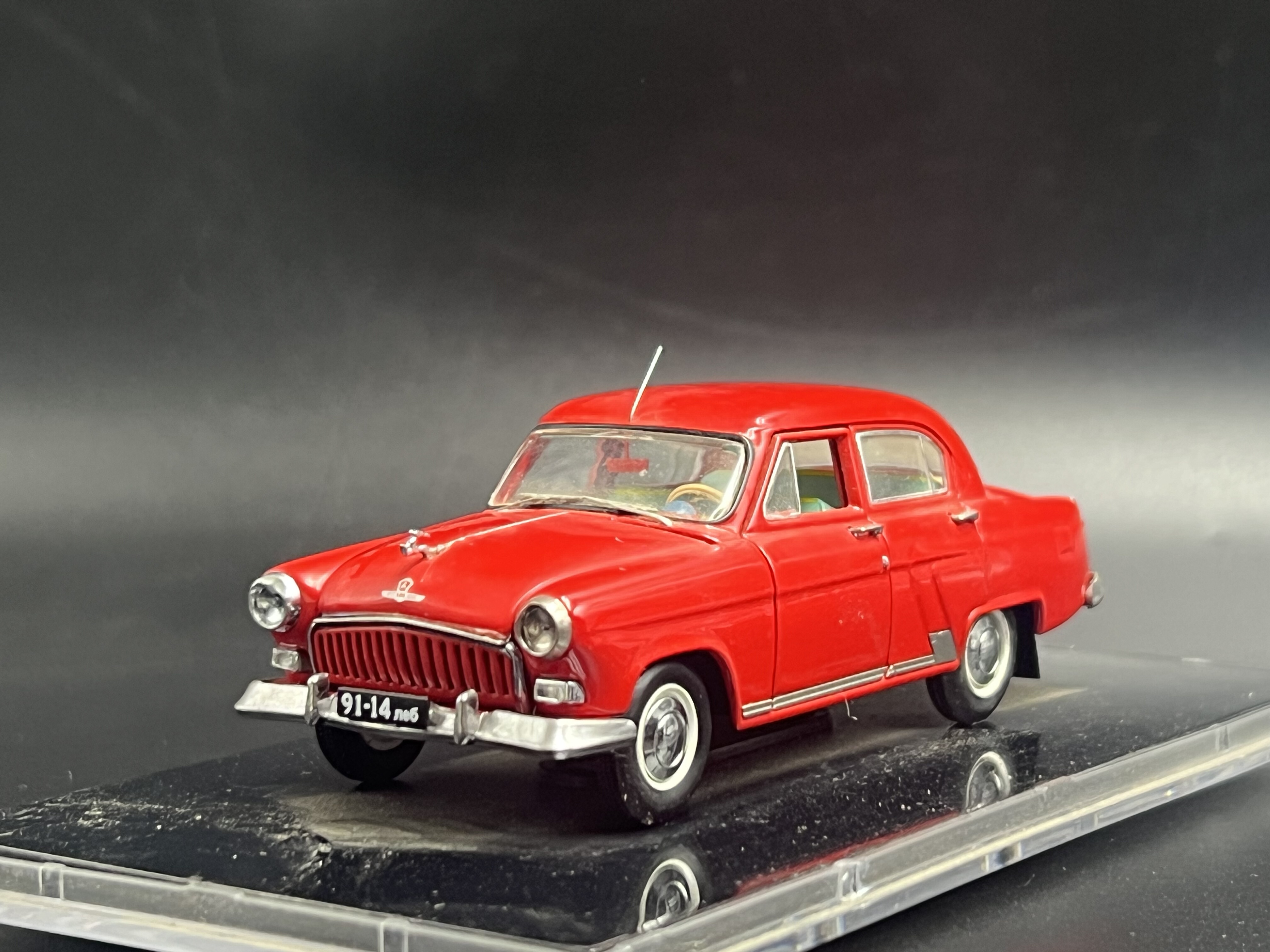 V43 前苏联俄罗斯 1:43 嘎斯 伏尔加 GAZ M21 Volga 合金汽车模型