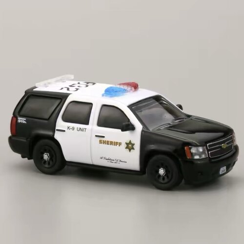 596 雪佛兰 塔河 太浩 警车 洛杉矶治安官LAPD 1:64 合金汽车模型