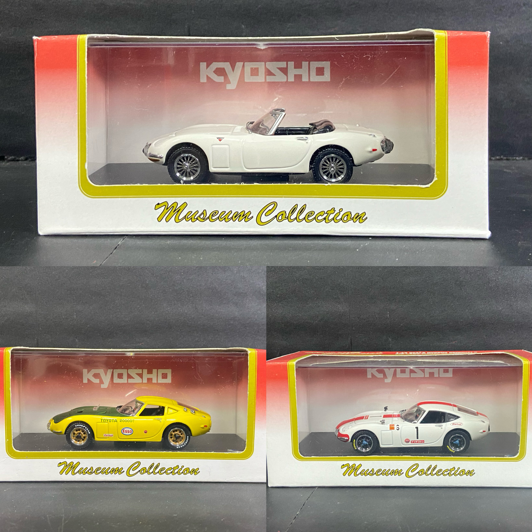 京商 kyosho 1/43 丰田 2000GT 合金汽车模型 24HRS FUJI 1976