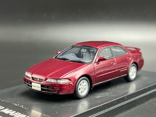 Hi Story 1:43 丰田 Toyota Marino G Type 1993 树脂汽车模型 红