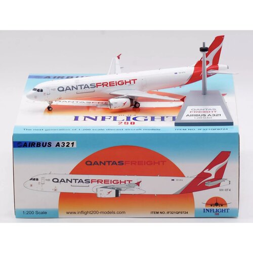 INFLIGHT 1:200 澳洲航空 空客 A321-200 VH-XF4 合金飞机模型