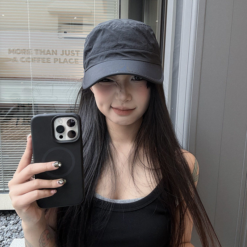 男女平顶鸭舌帽户外运动速干帽图片