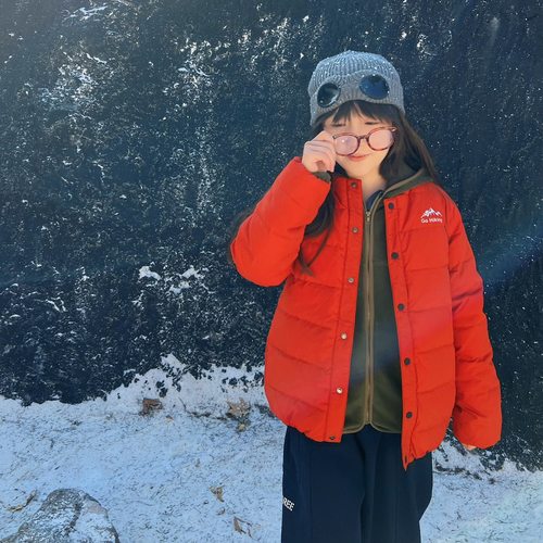 张恩朵童装儿童90s羽绒服内胆外套轻便保暖羽绒衣校服内搭神器