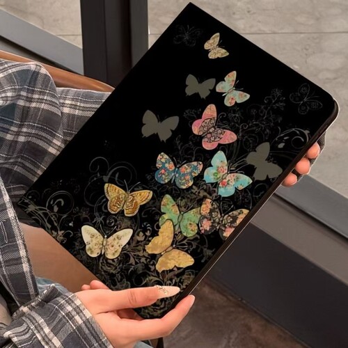 适用2025新款iPadair7保护套iPad10/11保护壳iPadPro防护13寸mini4/5外壳1/2/3平板壳9代苹果24版带笔槽m5套