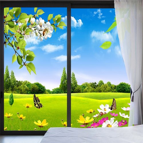 透光不透人颜色鲜艳加厚磨砂贴膜