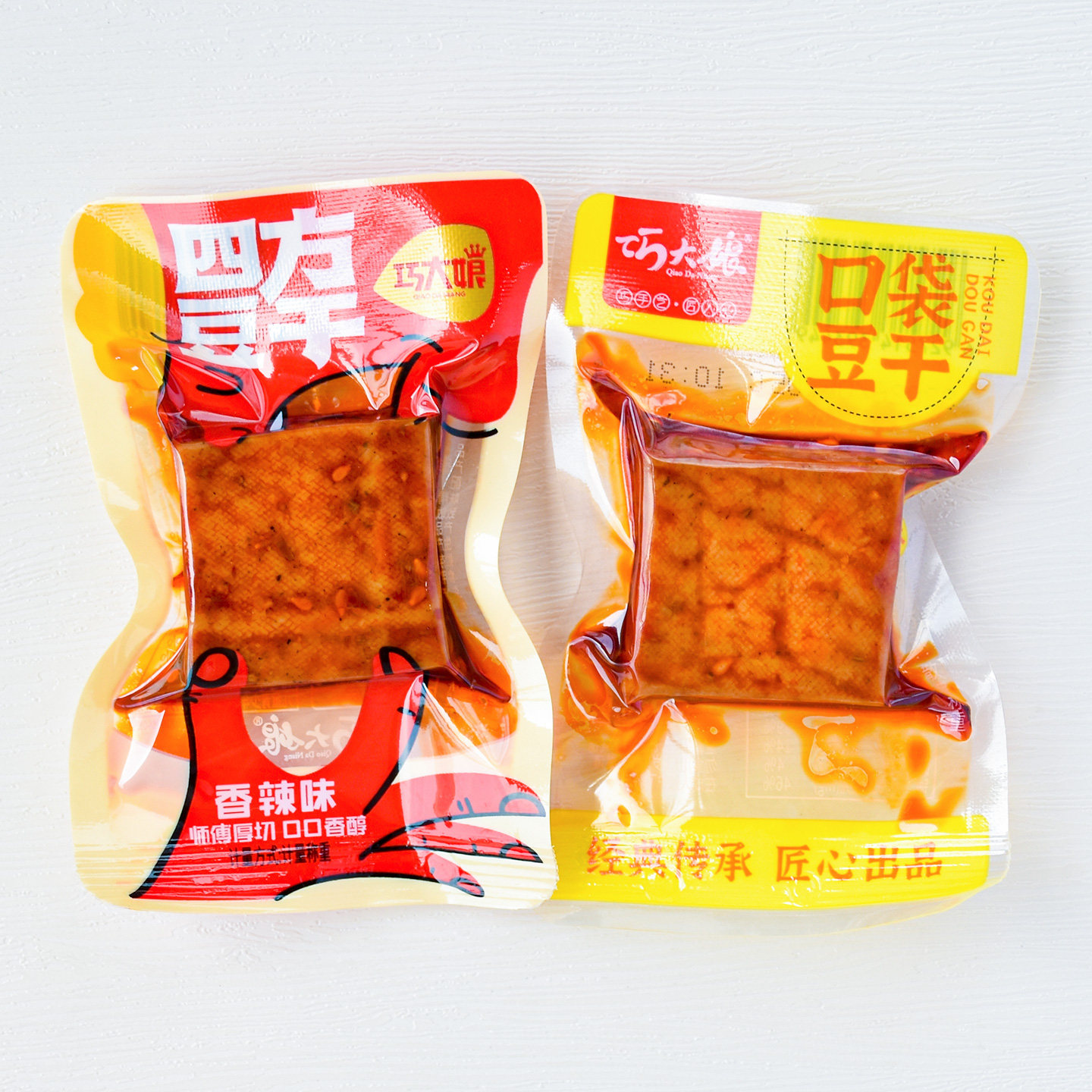 巧大娘四方豆干口袋豆干柴火干