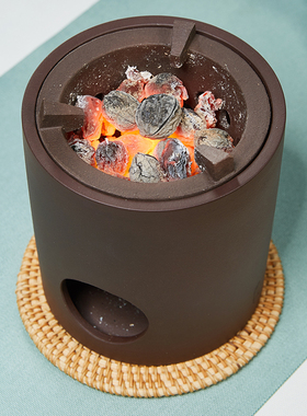 紫砂茶炉炭炉明火烧茶炉煮茶器温茶器加热炉碳炉子炭火炉碳火风炉