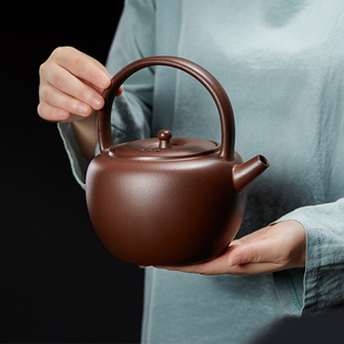 宜兴紫砂烧茶壶家用明火煮茶烧水壶电陶炉煮水蒸茶器茶炉茶具套装