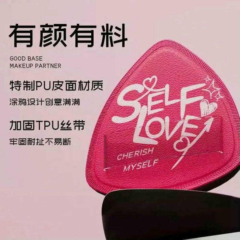 黑凤梨粉扑限定棉花糖气垫超软粉底液底妆干湿两用亲肤不吃粉细腻