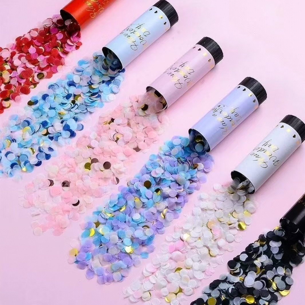 生日派对婚礼手持彩花筒