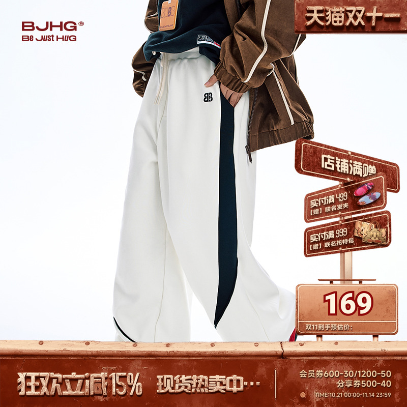 BJHG美式运动卫裤冬季新款裤子